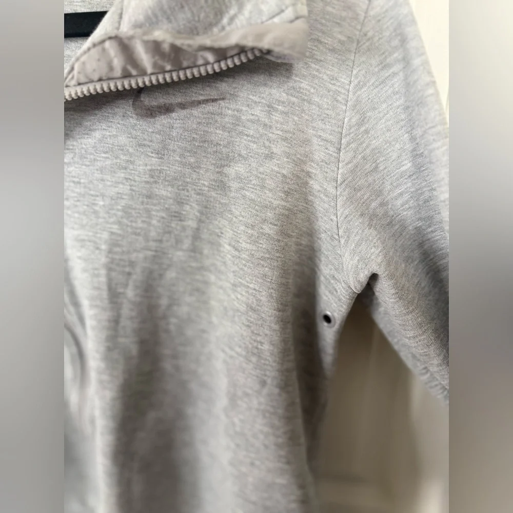 Nike Advance 15 Fleece Full-Zip Hoodie - Gray (Style 725720-064) - Size Small - Picture 5 of 7